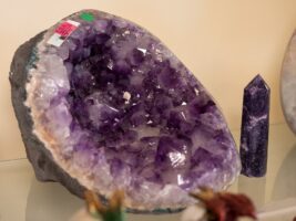 Amethyst Geode Quartz Cluster