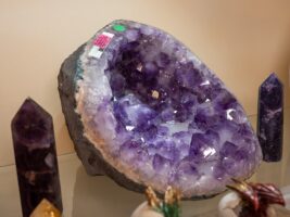 Amethyst Geode Quartz Cluster